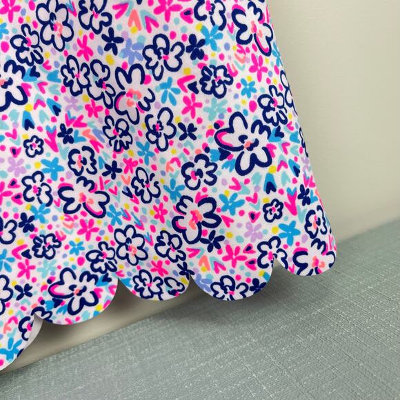 Lilly Pulitzer Girls Sophelia Shift Multi Fun Sun Repeat Ditsy Floral 14 - Picture 3 of 6